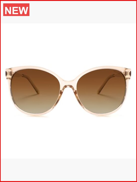 Round Polarized Sunglasses Oversized Trendy UV Protection Shades Unisex main image 7